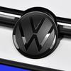 AGLNX1 Car Front Bonnet Grill Badge Cover Trunk Lid Emblem Sticker For VW GTI Polo Golf MK6 7 8 Passat B6 Tiguan CC T-ROC Arteon Jetta