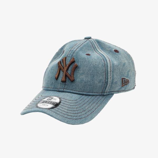 New Era Mlb New York Yankees Denim Kappe Blau 14208930