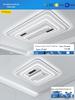 Modern Bladeless Ceiling Fan Light: Grand Design for Living & Dining Rooms