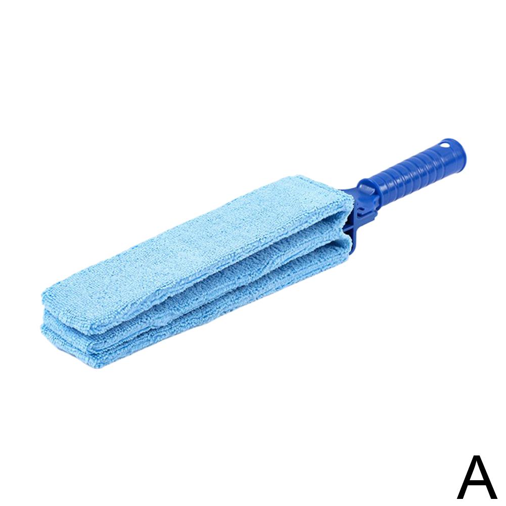 Microfiber Removable Washable Cleaning Brush Clip Household Duster Window Leaves Blinds Cleaner Brushes Tool Household Cleaning