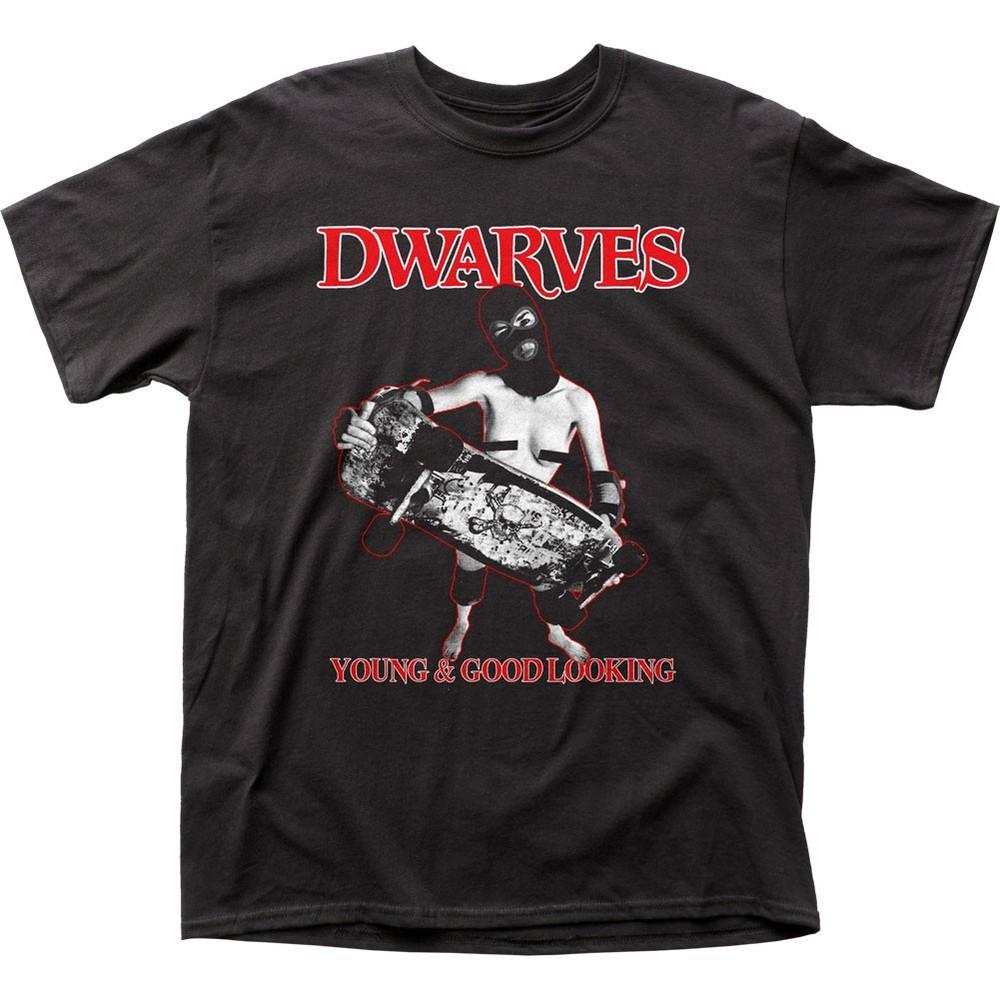 Dwarves Young amp Good Looking Mens T Shirt Music Classic Rock Band Tee New Black Unisex T-Shirt S