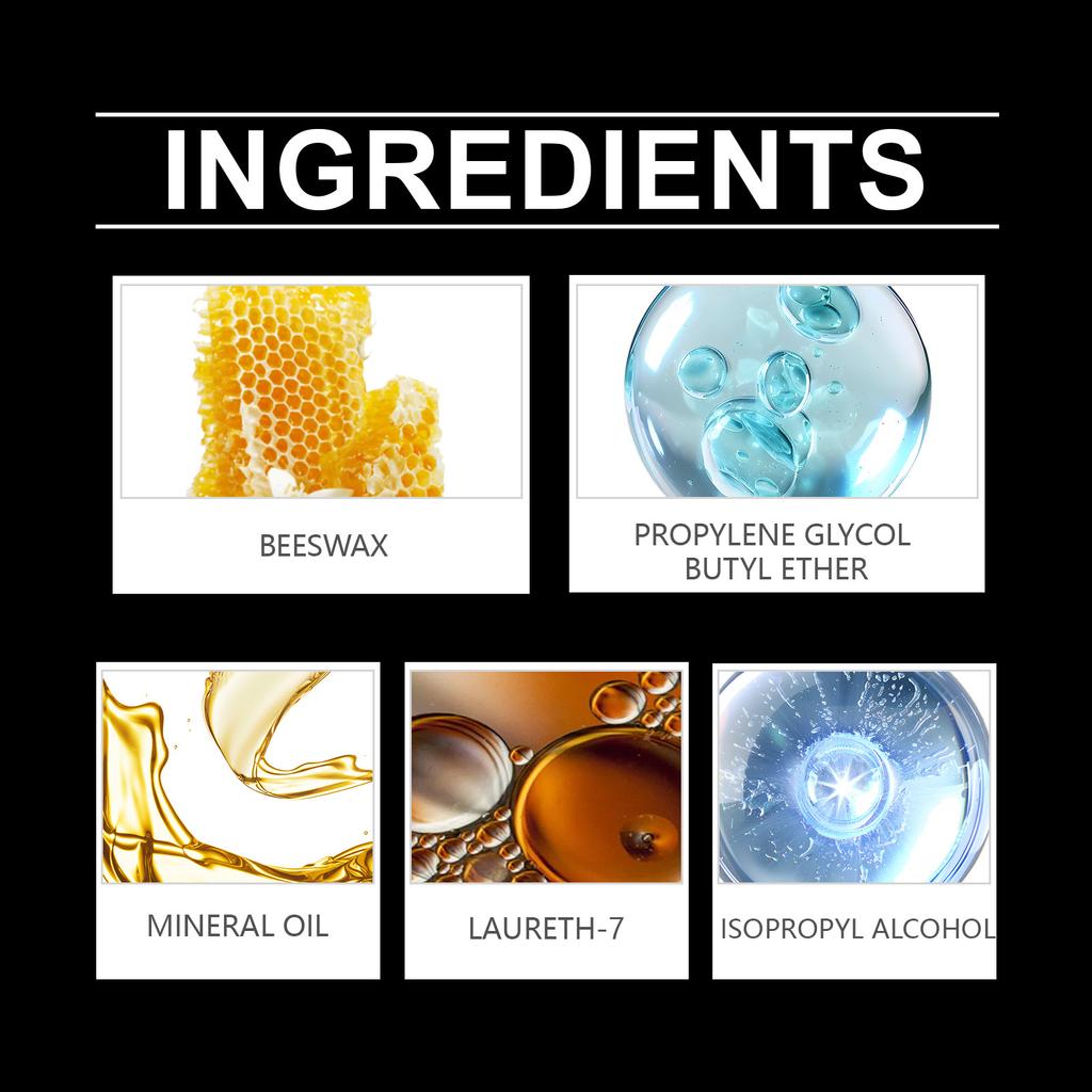 RAYHONG Car Headlight Polishing Cream Car Lamp Care Brightening Cleaning Stain Removing Yellowing Polishing Refurbishing