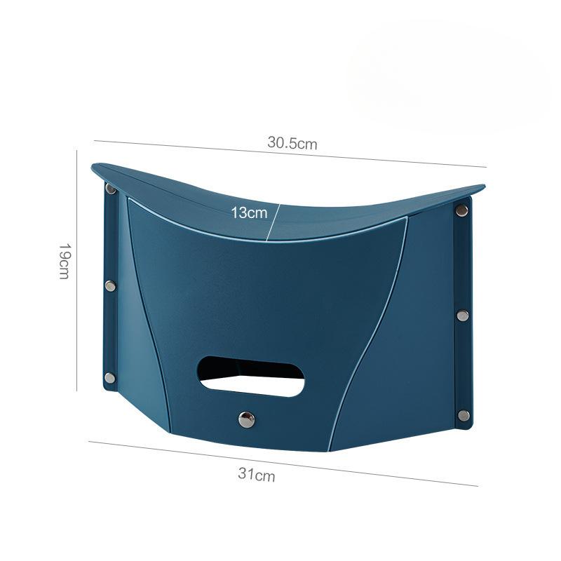 Plastic Folding Stool Travel Outdoor Train Folder Stool Portable Portable Small Bench Card Paper Low Stool