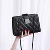 New Bag for Women's Bag Crossbody Bag Genuine Leather Chain Bag Small Bag Fashionable and Versatile One-shoulder Underarm Bag Small Square Bag
