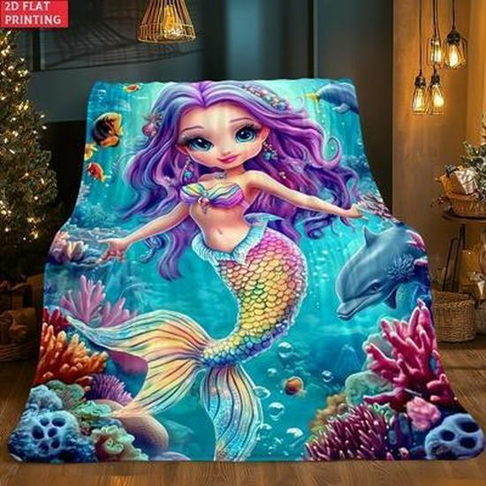 Coperta con Stampa HD 150x100cm per Pisolini in Ufficio