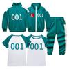 Kids Boys Girls Movie Game Print Long Sleeves Zipper Jacket Coat T Shirt Trousers Pants Set Outfit Halloween Cosplay Costume
