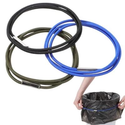 3 Piezas Bandas Elásticas para Cubo de Basura Bandas de Goma Coloridas Ajuste Universal Bandas para Cubo de Basura Hogar