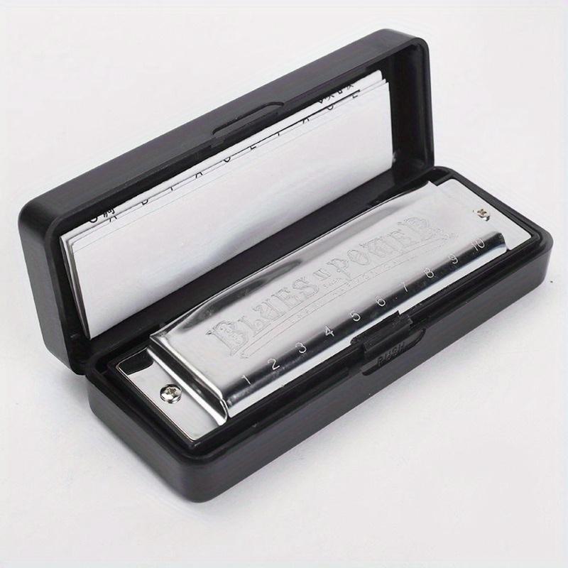 High-quality Polished 10 Hole Diatonic Harmonica - Beginner Friendly Wind Instrument
