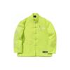 Casual Stand Collar Long Sleeve Jacket Men Jacket Fluorescent-Green AFDP491