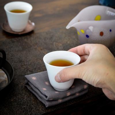 Zen Ramie Linen Tea Towel Hand Towels Multipurpose Cloth Quick Dry Dish Towel Coaster Kung Fu Teapot Mat Kitchen Towel