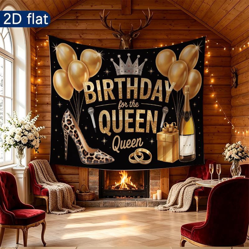 Party Backdrop Birthday Photo Booth Background Front Door Decor