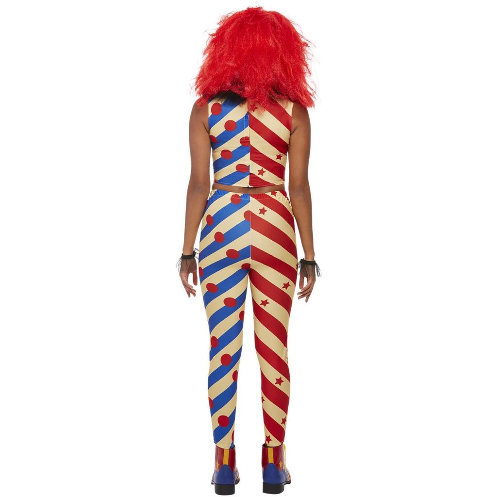 Smiffys Gruseliges Clown-Kostümset für Damen