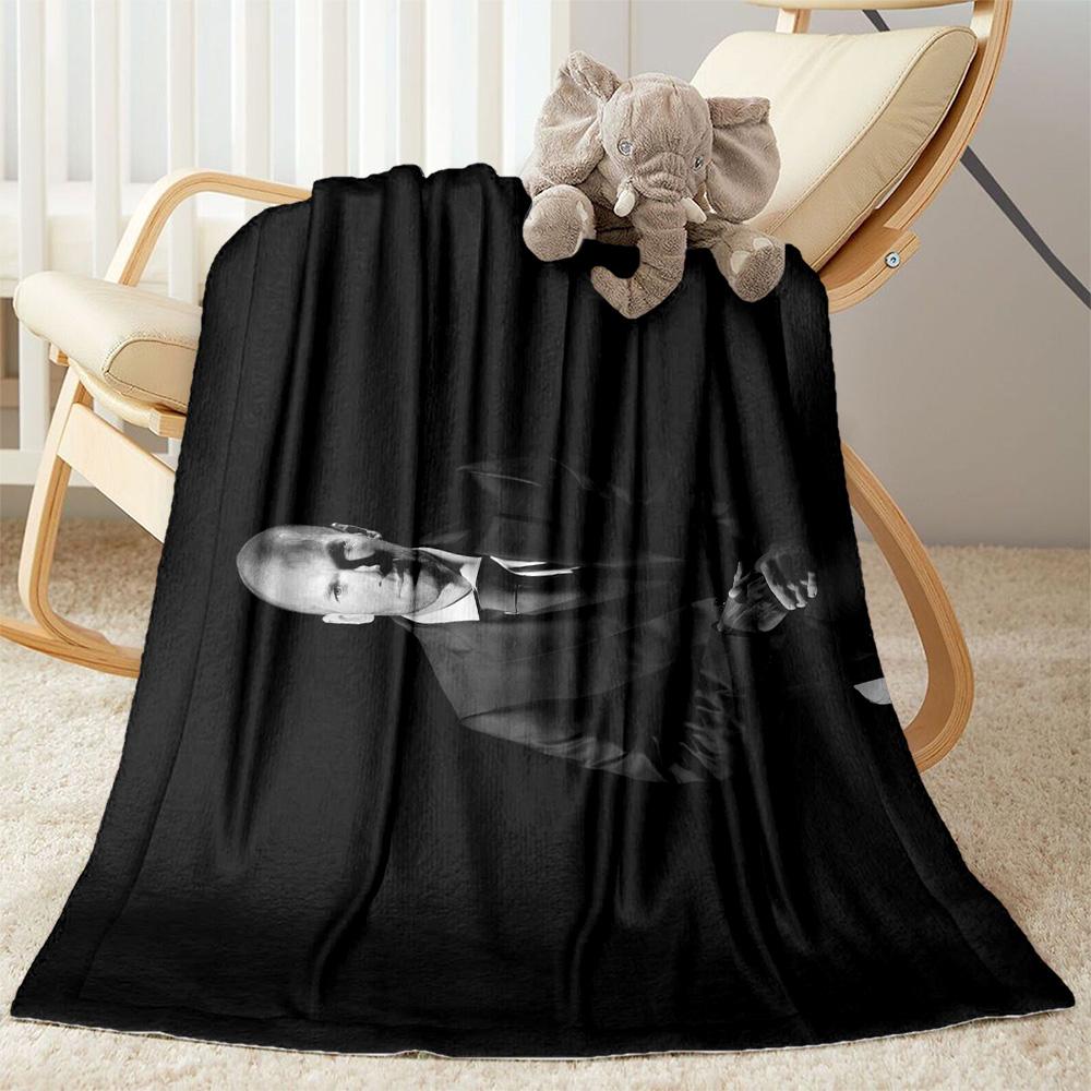 Real Madrid Graffiti Artwork Blanket Soft Warm Cozy Perfect for Livingroom Bed Bedding Four Seasons Multipurpose Modern