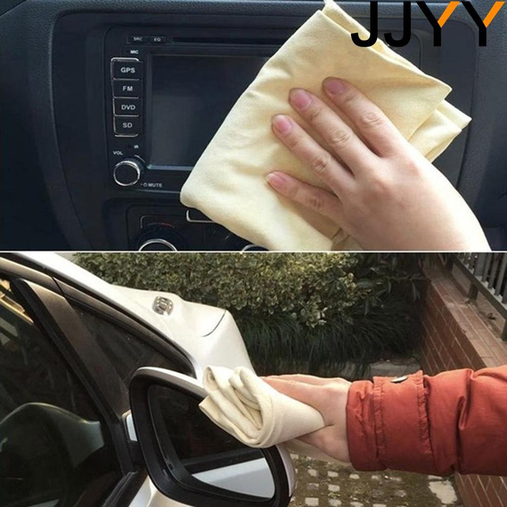 STONEGO Natural Chamois Leather Car Cleaning Cloth Washing Suede Absorbent Towel New