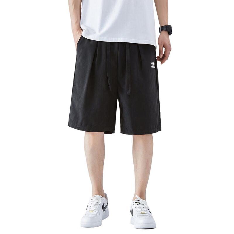 OVERPROTECTIONit Men's Drawstring Straight Leg Casual Shorts