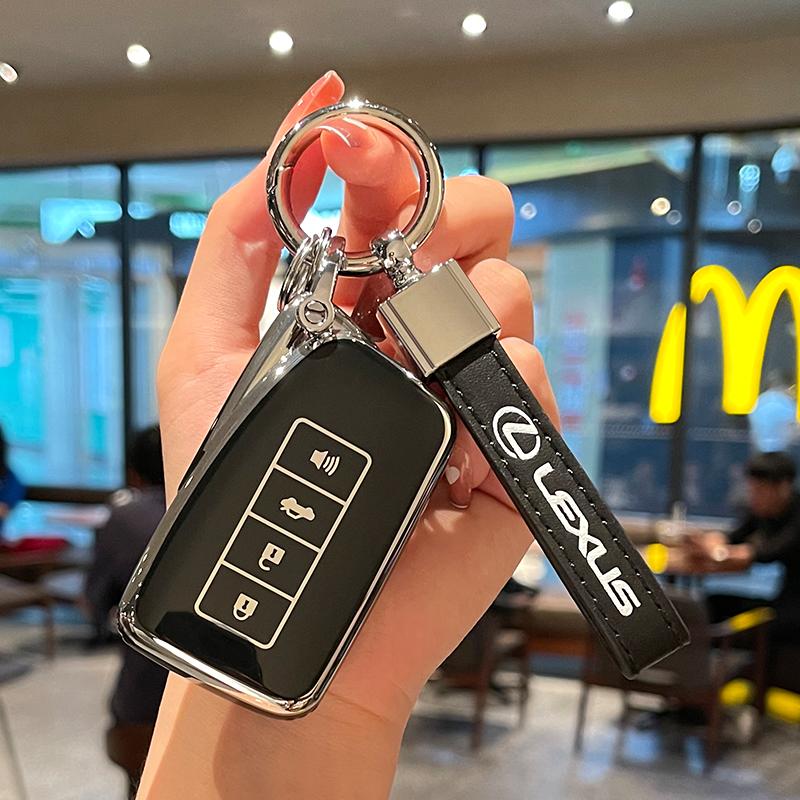 

TPU Car Remote Key Case Cover Shell For Lexus NX GS RX IS ES GX LX RC 200 250 350 LS 450H 300H Keychain Car Styling Accessorises