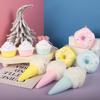 DIY Christmas Macaron Ice Cream Cake Donut Tree Decorations Pendant