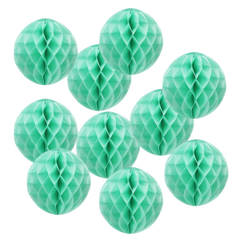 10pcs Tissue Paper Pom Poms Flower Balls Party Hanging Paper Flower Balls Decoration for Birthday Wedding Home Backdrop Decor