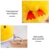 Chick Keychain Compact Size Plush Animal Keychain Bag Chain Charm Key Chain Backpack Keys Pendant Accessories