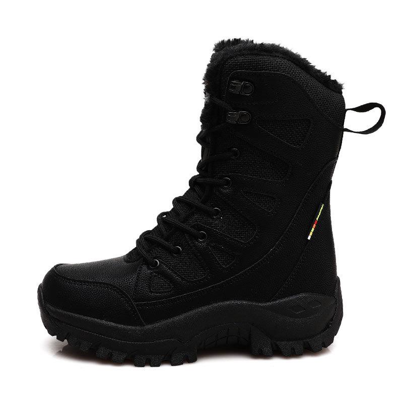 Large Size Outdoor Travel High Top Hiking Snow Boots