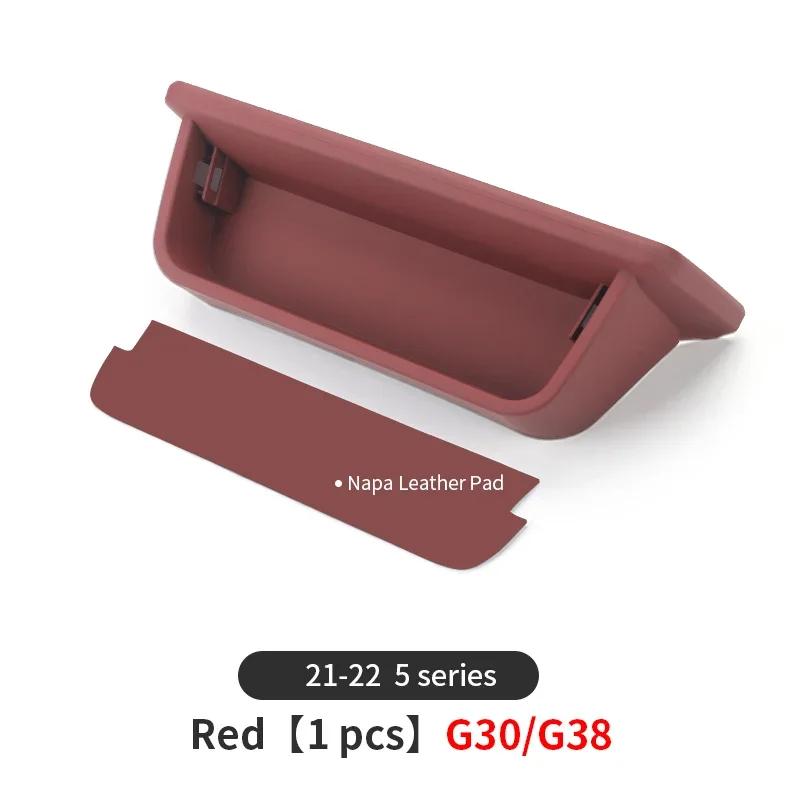New For BMW 5 Series G30 G38 Car Dashboard Console Storage Box Stowing Tidying Auto Dash Organizer Glasses Phone Holder Acc
