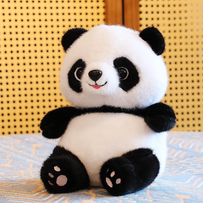 Cute Simulated Panda Plush Doll Toys Home Decoration Decoration Doll Birthday Commemorative Gift