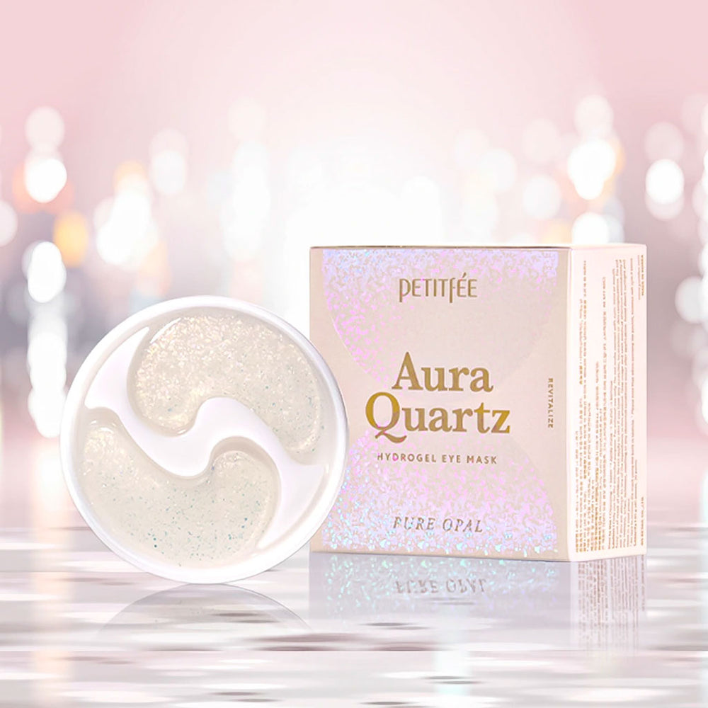 

Petitfee Aura Quartz Hydrogel Eye Mask Pure Opal 30pairs +RANDOM GIFT