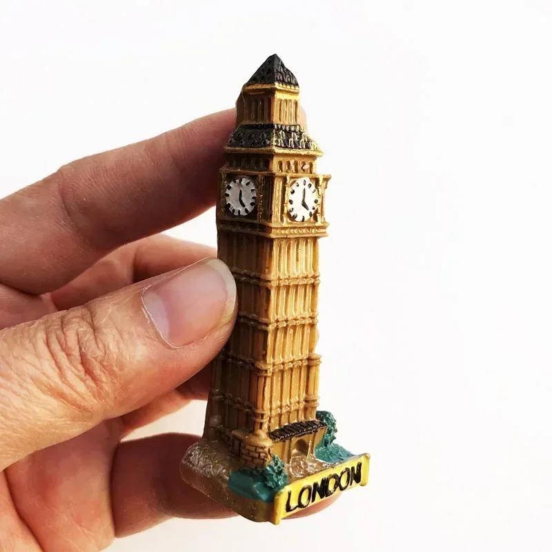 British Fridge Magnets London Bus  Big Ben Manchester Windsor Oxford Bear England Magnetic Fridge Stickers Collection Gifts