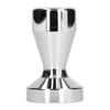 Kaffee Tamper Edelstahl Italienisch Kompakt Kaffeepulver Presshammer für Zuhause Büro Silber