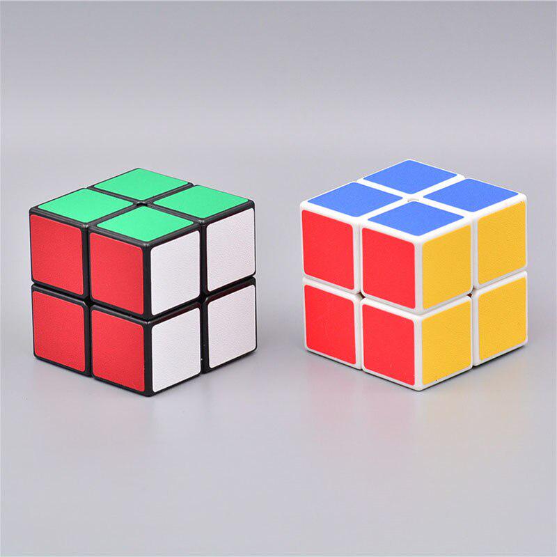 2018 Magic Cubes 2x2x2 Ultra-smooth Puzzle Cubes Speed Cubo Square Cubo Cubo Magico Toys Spinner Magic Cube Toys MF209