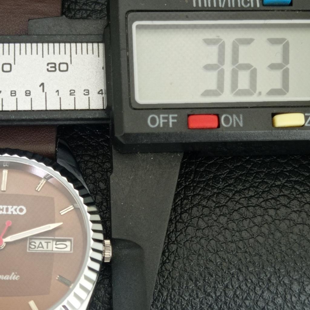 JAPAN VINTAGE REFURBISHED SEIKO AUTOMATIC 6309A MENS BROWN DIAL WATCH A443178-1