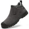 New Men Safety Shoes Composite Toe Insulated 6KV Man's Welder Shoes Anti-spark Anti-stab Work Safety Boots Male Protective Boots