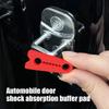 Car Door Slam Stopper High-Elasticity Adhesive Silicone Car Door Latch Cover For Commuting Short Trips Urban Riding Family