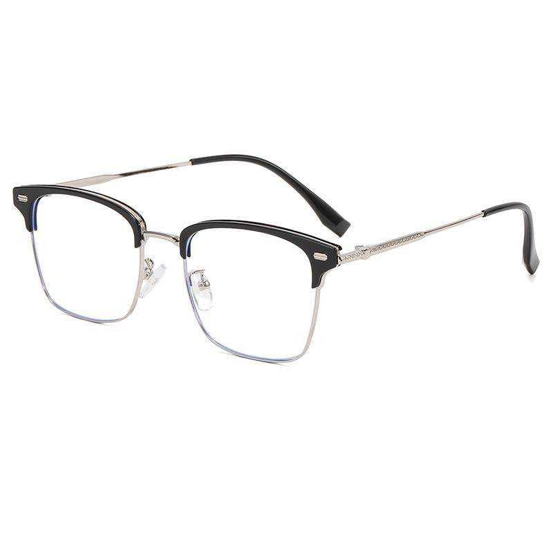 Vintage Semi Rimless Sunglasses Women Anti Reflective UV Protection for Driving Hiking Outdoor Activities