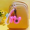 Fitness Dumbbell Keychain: Sports Accessory for Backpack, Water Bottle, or Keyring Decoration