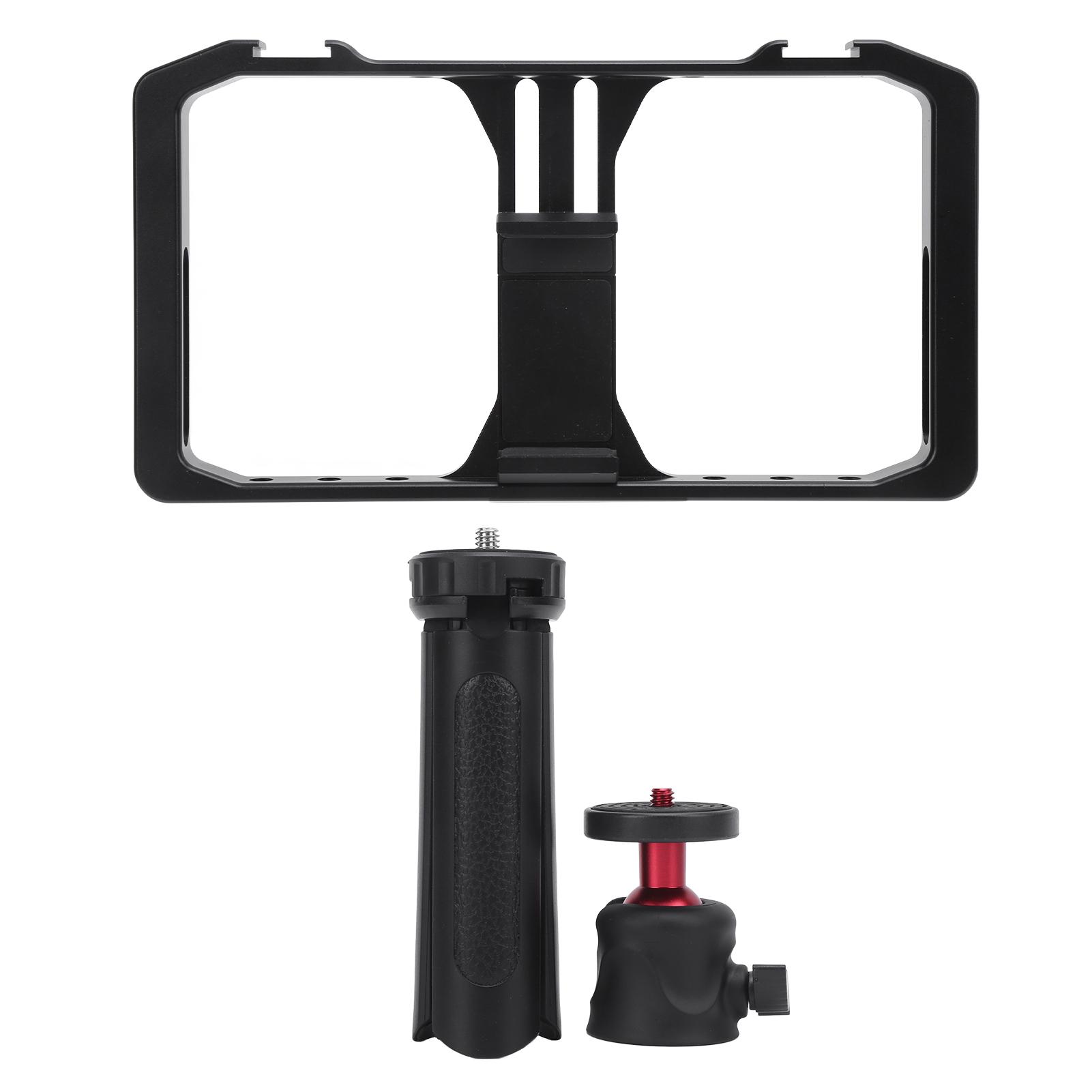 

Manbily противоскользящая установка для смартфона, прочный, надежный, комплект штатива-стабилизатора для видеосъемки телефона