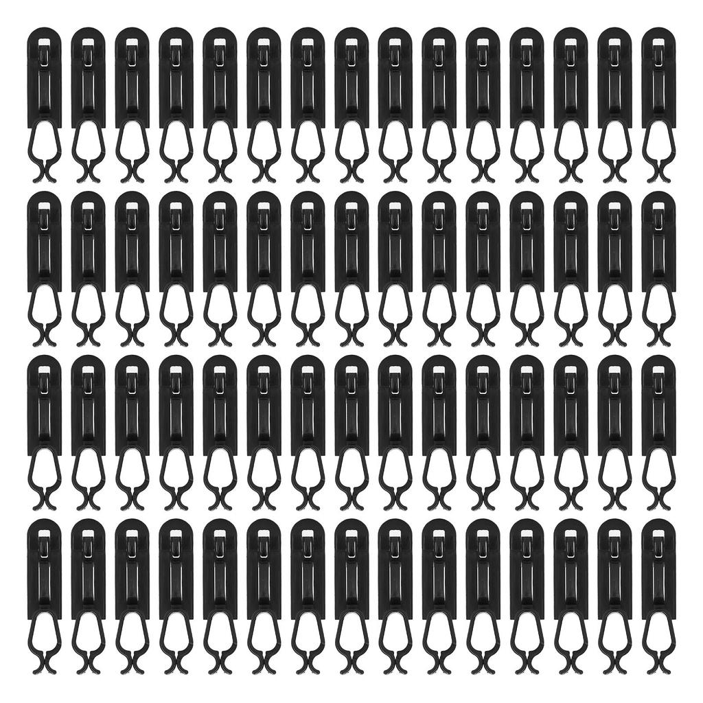 60 Pcs Christmas Light Clips Plastic Soft Flexible Waterproof Small Christmas Light Clips Hooks Christmas Tree