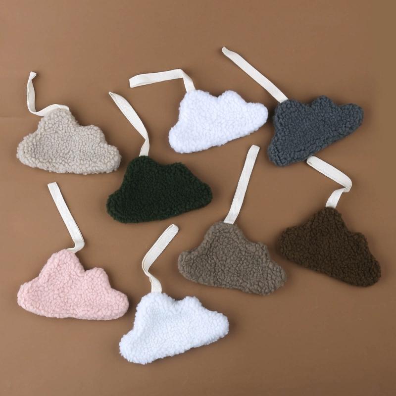Baby Pacifier Clip Pendant Stuffed Cloud Toy Dummy Chain Anti-drop Teether Organizer Holder Decors Infant Teething Toy