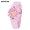 Sanda Unisex Sports Watches: Waterproof, Fluorescent, Energetic Designs for Kids and Lightweight Styles for Students