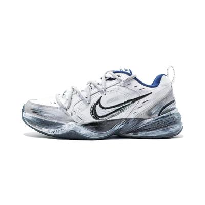 Air Monarch 4 Lightweight Height Increasing Lightweight Height Increasing Low Top Chunky Sneakers Men's White Gray 415445-102(Team1375- )