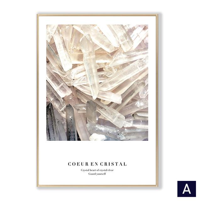 

Белое перо любовь цитата настенная живопись печать на холсте хрустальные сердца плакаты на скандинавскую тему и принты настенные панно для гостиной 21cm×30cm NoFrame