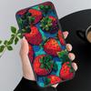 Erdbeerfrucht Funda Handyhülle Für Samsung Galaxy S25 S24 S23 S22 S21 Ultra S24 S23 S22 S21 S25 Plus S24 S20 FE