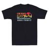 Im Sexy And I Tow It Rv Camper Funny Camping Lovers Unisexs Cotton Black Tshirt
