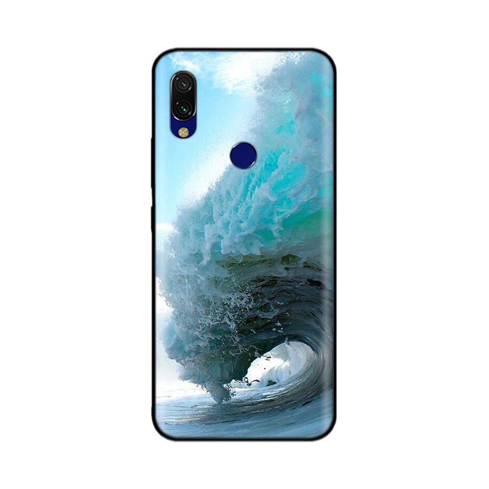 For Xiaomi Redmi 7 Case Redmi7 Black Silicon Bumper Soft Tpu Phone Case Cover For Xiaomi Redmi Note 7 Pro Note7 Case Funda Coque