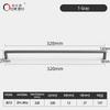 Oukali Modern Fashion Furniture Cabinet Handle Wardrobe Kitchen Matt Black Zinc Alloy Drawer 320mm Handles