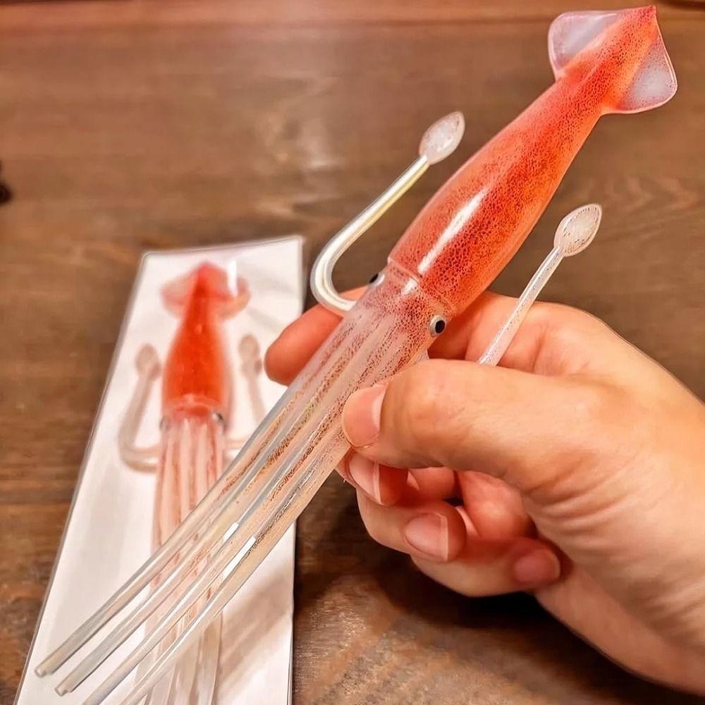 1pc 3-in-1 Octopus Noodle Fork, Creative Food Pick for Soup Salad Hot Pot, Fun Kitchen Gadget & Party Dining Utensil Forks