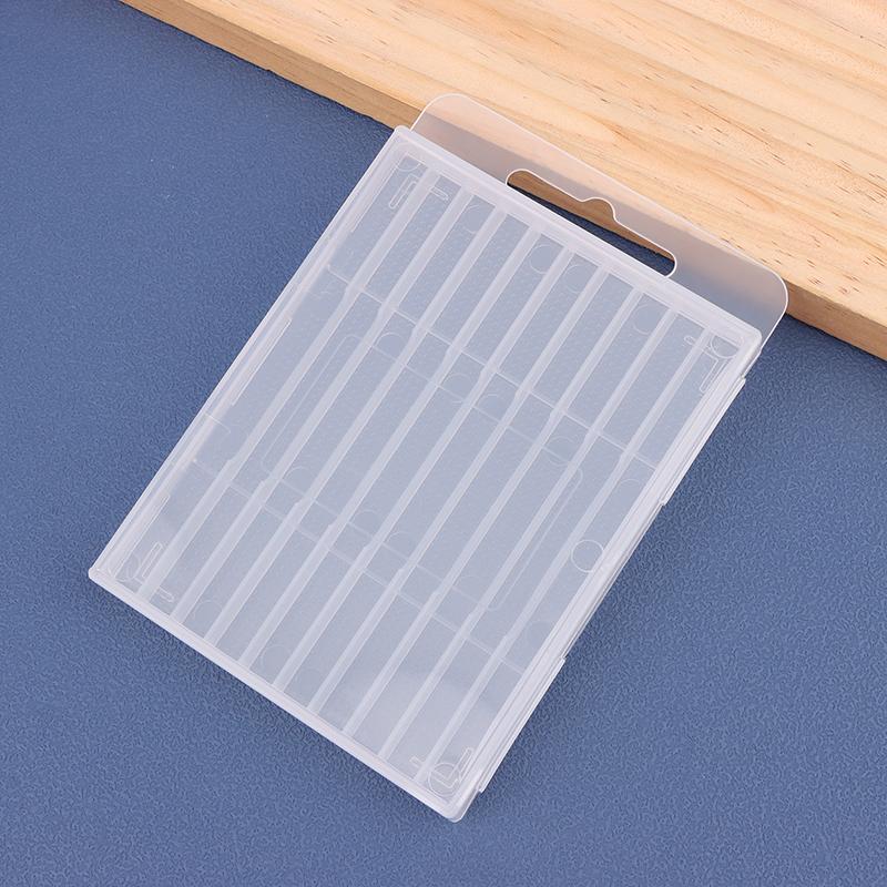 Toolbox Tool Woodworking Drill Bit Packaging Case Thickened Transparent Plastic Twist Drill Empty Box Storage Box