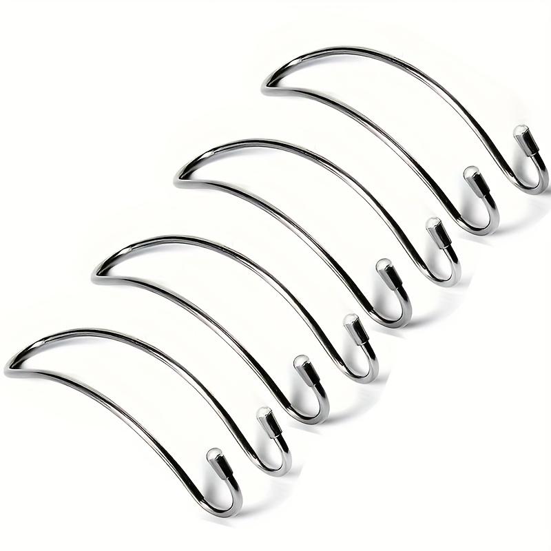 1pcs Car Seat Hook Automatic Hidden Rear Seat Headrest Hanging Rack, Used for Handbag Shopping Bag Jacket Storage Clothes Hanger, Car Accessories