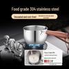 Beilunsi 9cm 304 Stainless Steel Mini Oil Pouring Pot