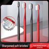 Luxury Soft Bristle Toothbrush Set for Adults - Portable, Individually Packaged, Ideal for Home Use and Travel